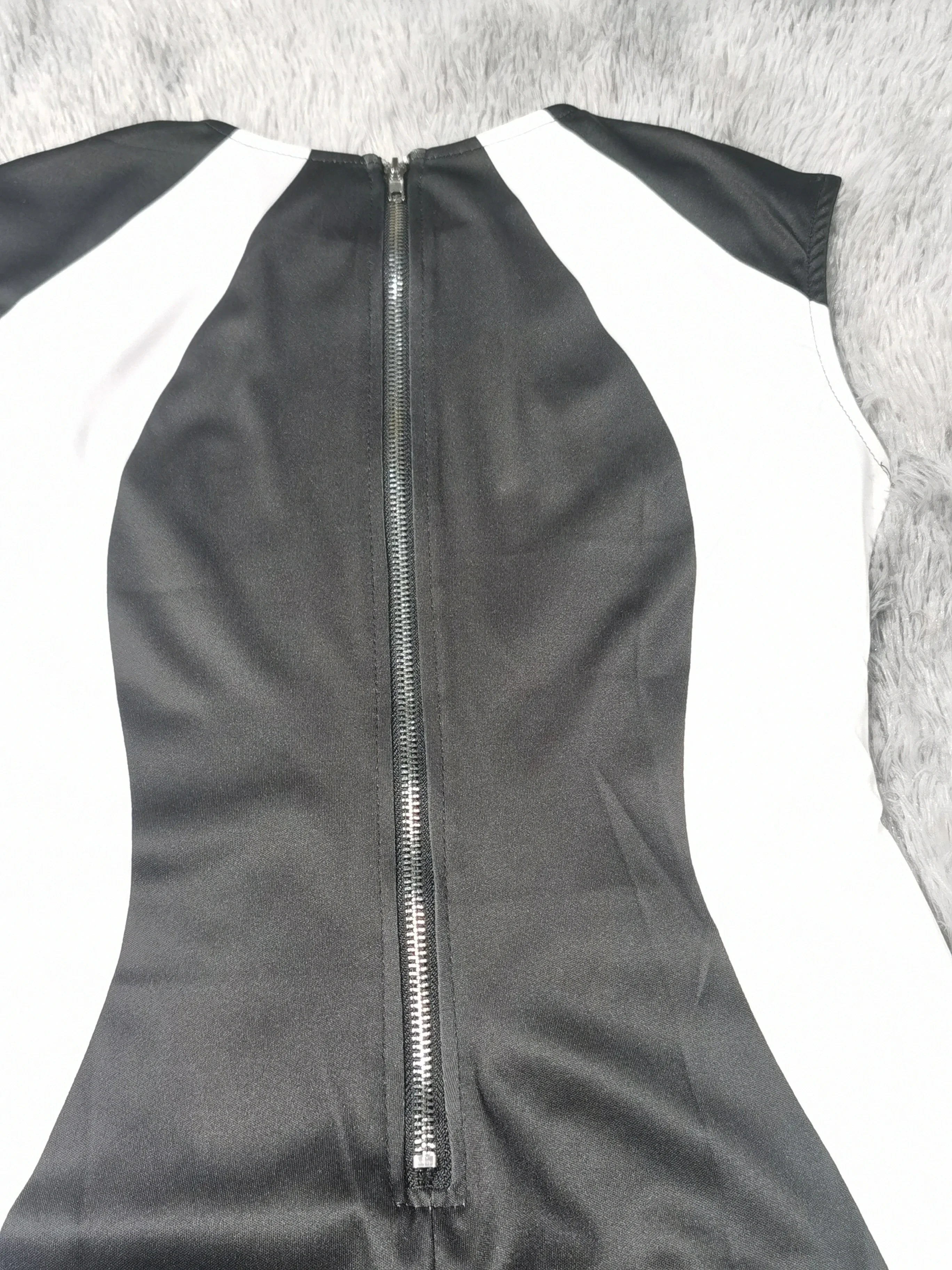 2025 Summer Women's Dresses Fashion Elegant Colorblock Round Neck Sleeveless Casual Bodycon Mini Daily Dress for Female