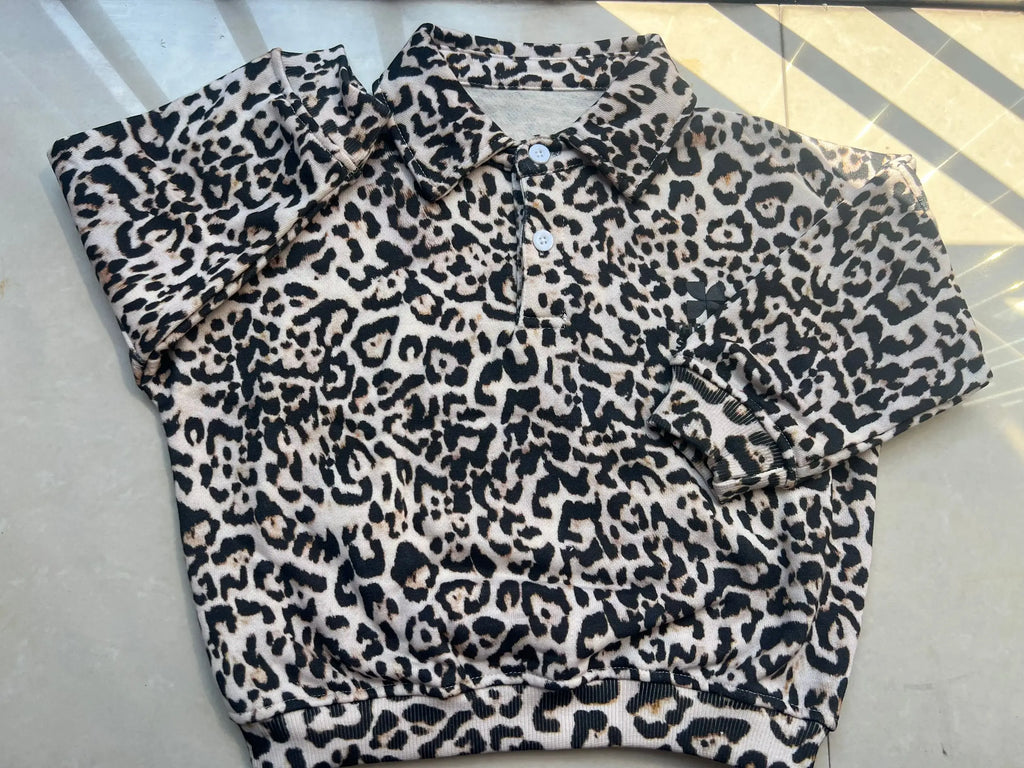 kids sweatshirts aw25  boys girls cute polo sweaters child teen cotton tops outwear clothing