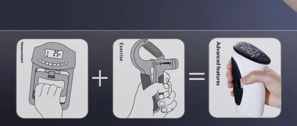 Digital Hand Grip Strengthener Adjustable Hand Strength Trainer With Gauge Professional Fitness Equipment For Fitness Enthusiast