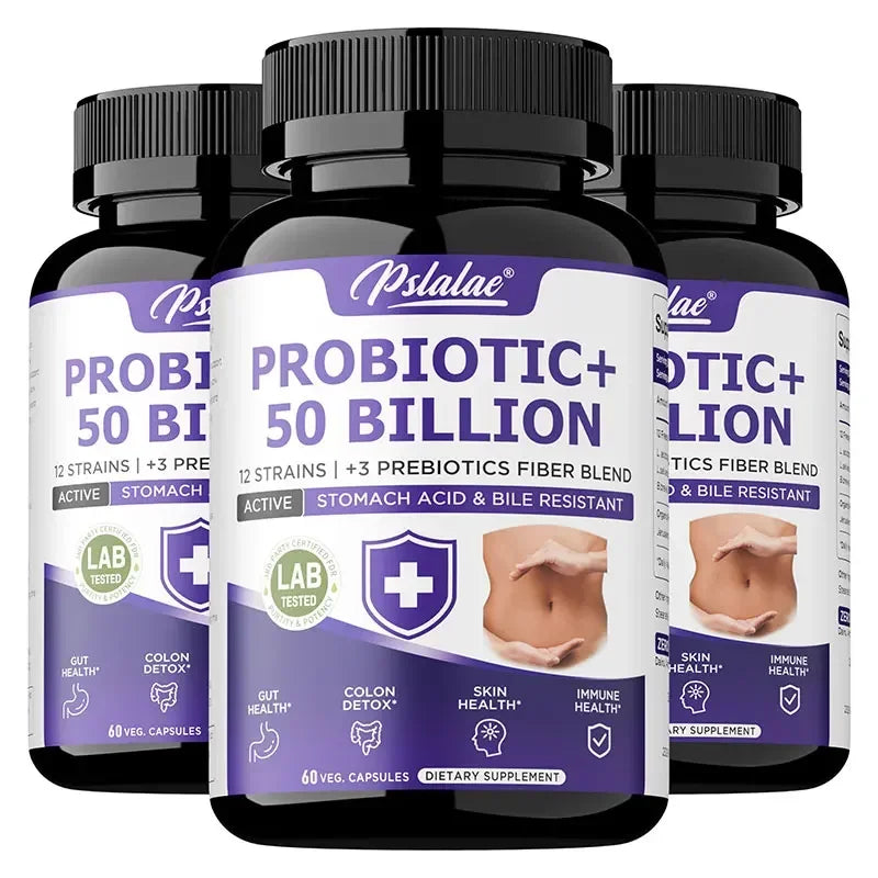 Probiotic 50 Billion - Probiotics for Men and Women To Promote Gut and Digestive Health, Relieve Bloating, and Improve Immunity