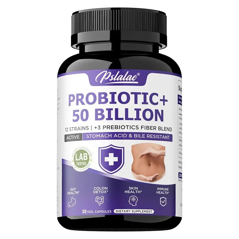 Probiotic 50 Billion - Probiotics for Men and Women To Promote Gut and Digestive Health, Relieve Bloating, and Improve Immunity