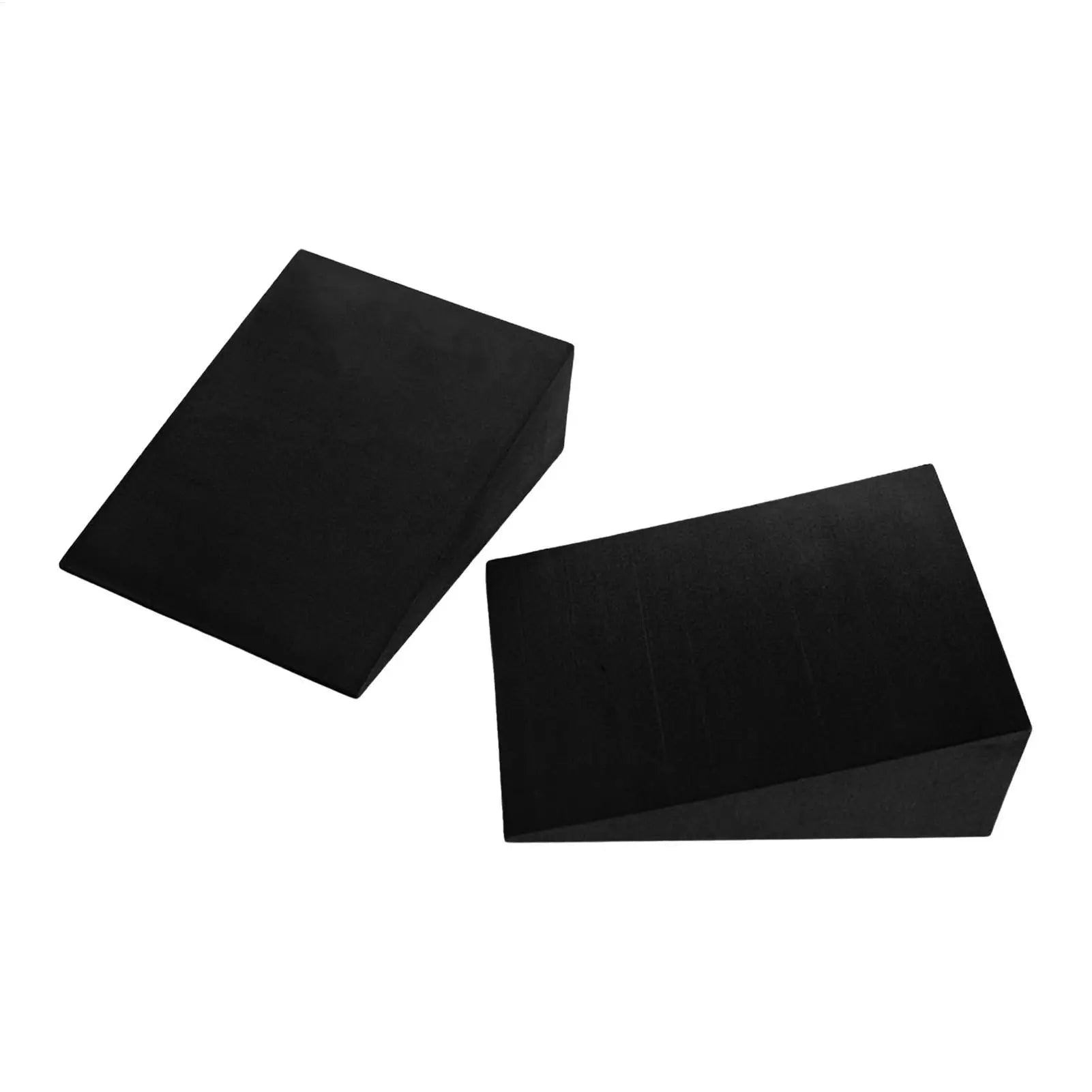 1 Pair Yoga Wedge Blocks EVA Foam Yoga Wedge Stretch Slant Boards Exercise Yoga Block Pilates Wedge Squats Fitness Accessories
