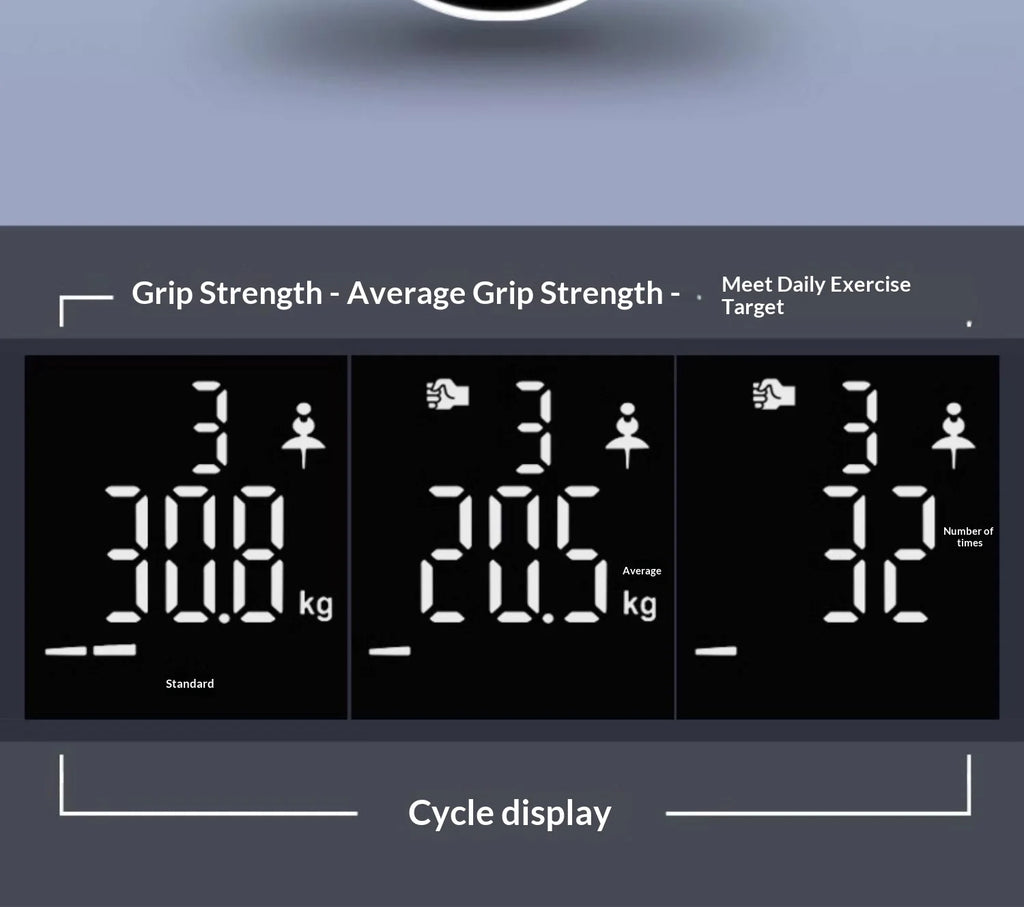 Digital Hand Grip Strengthener Adjustable Hand Strength Trainer With Gauge Professional Fitness Equipment For Fitness Enthusiast
