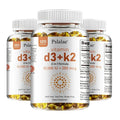 Vitamin D3 with K2 - Immune Support, Healthy Muscle Function and Bone Health, for Heart, Joint Health