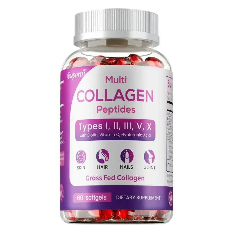 Collagen Peptides -  Anti-Aging, Reduces Wrinkles, Hair, Skin, Nails, Digestion and Joint Support, Gluten-free