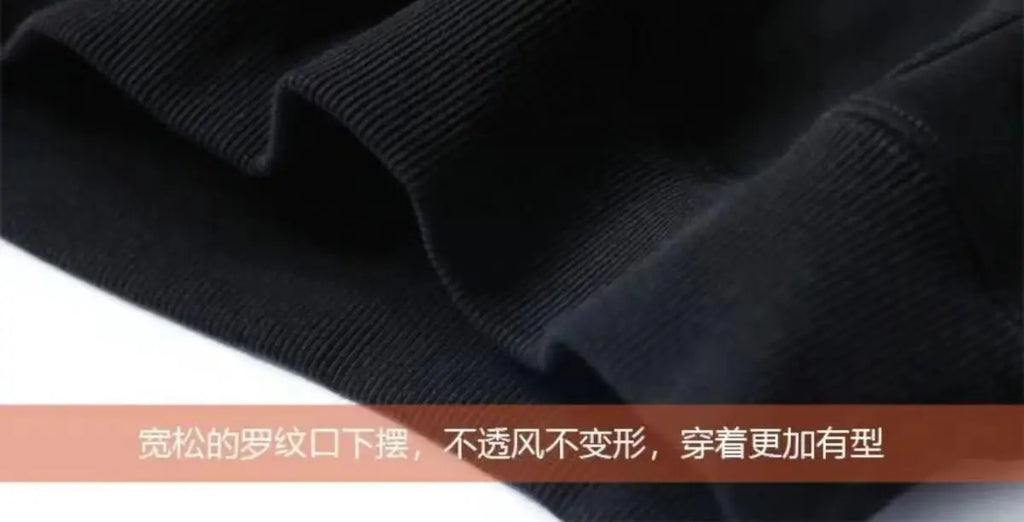 Sweatshirt Men's Autumn Winter Wear 2025 New Fashion Brand Round Neck Plus Velvet Thickened Versatile Pullover Long-sleeved Top