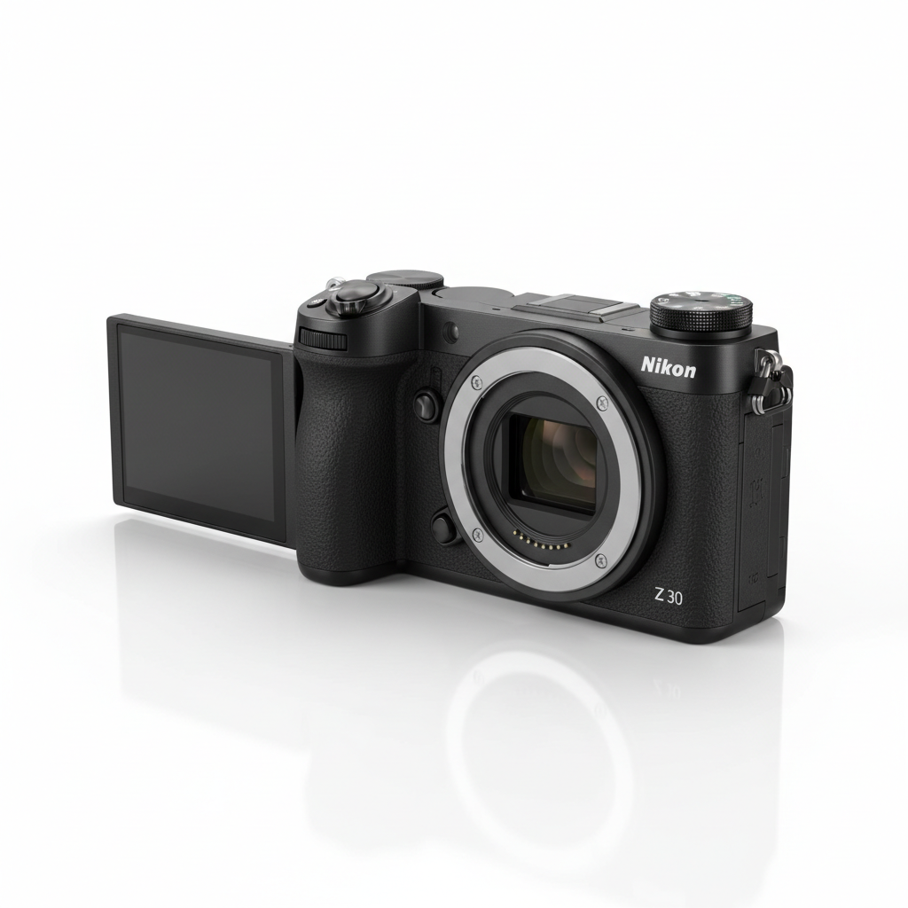 Nikon Z30 Vlogging-Kamera - APS-C, 4K Video, Flip Screen
